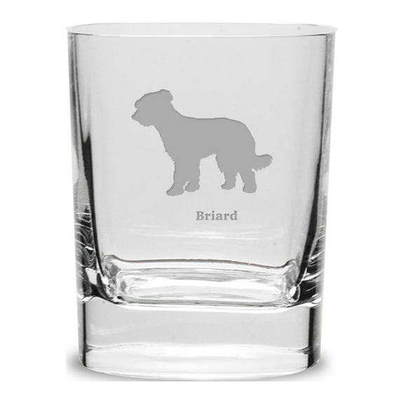 Briard Luigi Bormioli 11.75 oz Square Round Double Old Fashion Glass