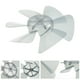 thumbnail image 2 of Pieza de repuesto de aspa de ventilador de plástico Ventilador de pedestal de 6 hojas Aspa de ventilador de mesa Piezas de ventilador, 2 of 6