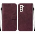 thumbnail image 3 of Case for Samsung Galaxy S21 Plus Wallet Case with Card Holder Leather with Kickstand Card Slots Phone Case Durable Magnetic Shockproof Protective Cover for Samsung Galaxy S21 Plus Red YBS, 3 of 14
