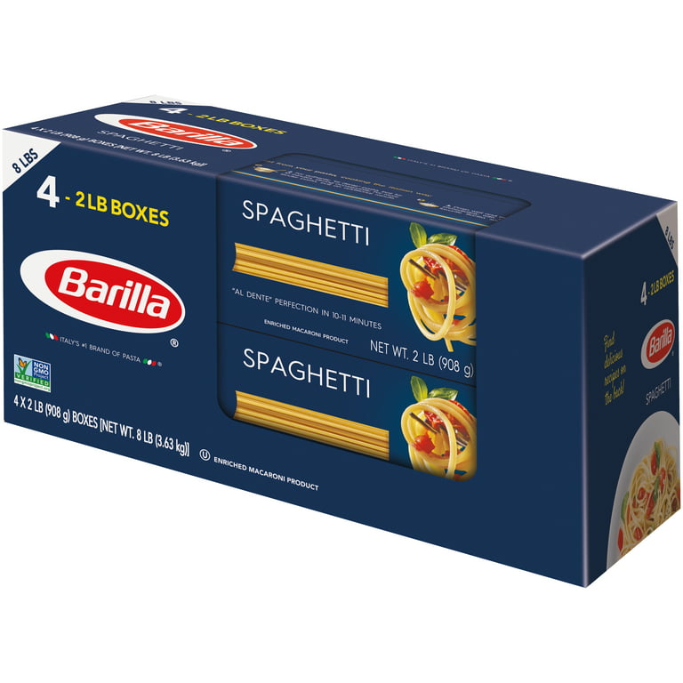 Barilla® Classic Blue Box Pasta Spaghetti 4x32 oz