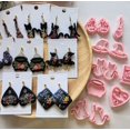 thumbnail image 2 of Magic Series High-Precision Polymer Clay Mold Earring Knife Mold - Creative DIY Handmade Tools, 2 of 2
