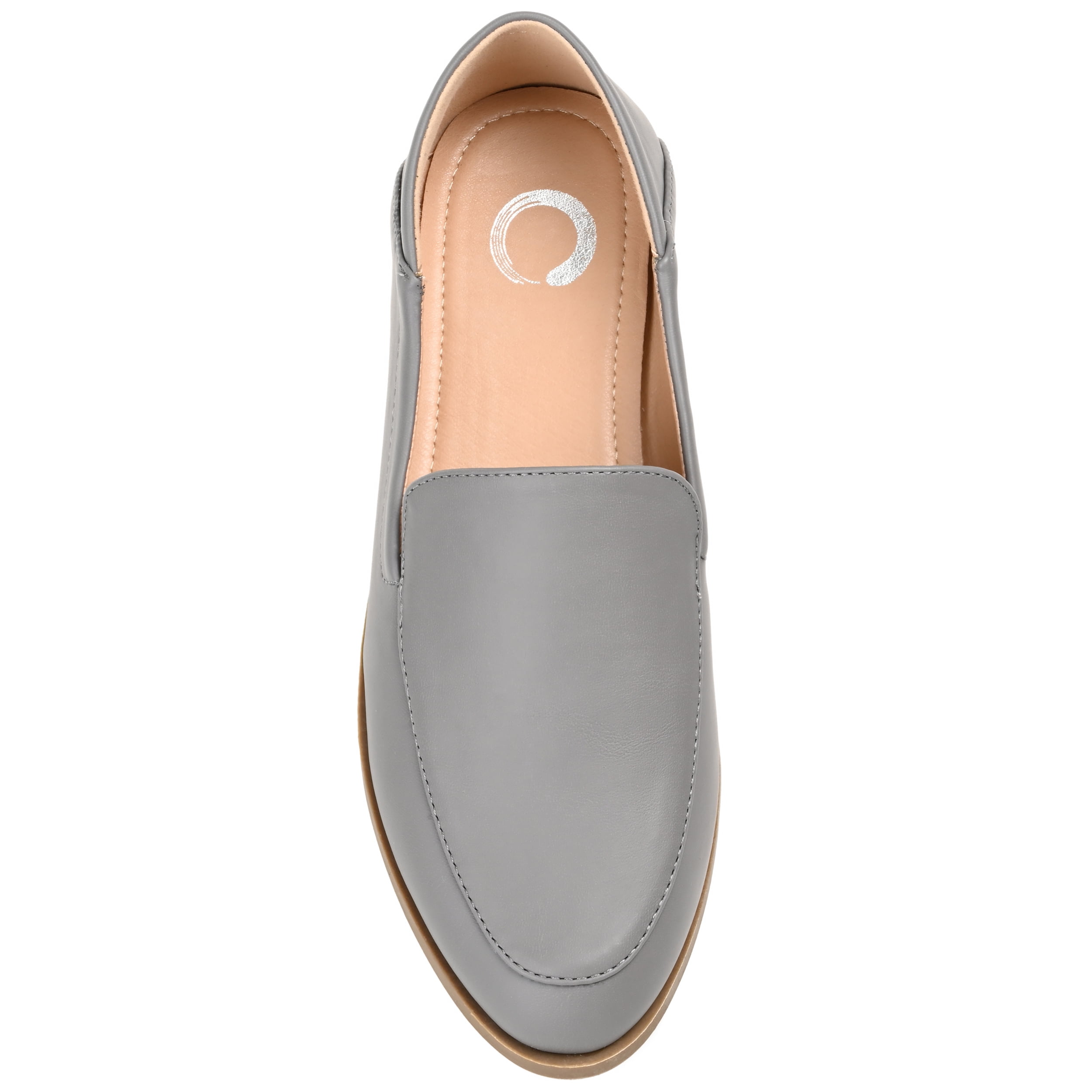 Journee Womens Corinne Slip On Almond Toe Loafer Flats, Widths Available
