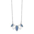 thumbnail image 1 of Women's Hypoallergenic Stainless Steel Cut Out Cleo 16" Necklace By Howard's, 1 of 1