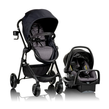 UPC 032884192762 product image for Evenflo Pivot Modular Travel System with SafeMax Rear-Facing Infant Car Seat (Ca | upcitemdb.com