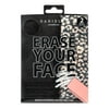 Erase Your Face Makeup Removing Cloths, Black & Leopard 2-Pack