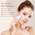 thumbnail image 3 of Facial Gua Sha Tools, 2PCS 304 Stainless Steel Face Gua Sha Beauty Tools, Promote Circulation & Tighten the Skin, Face Scraper Massagers for Face, Eyes, Legs, Lymphatic Drainage Massage Tools, 3 of 7