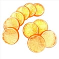 thumbnail image 3 of Modelo de Alta Simulación de 50 Piezas de Rodajas Limón Artificial Fruta Artificial Decoración Fiesta Familiar Naranja, 3 of 5