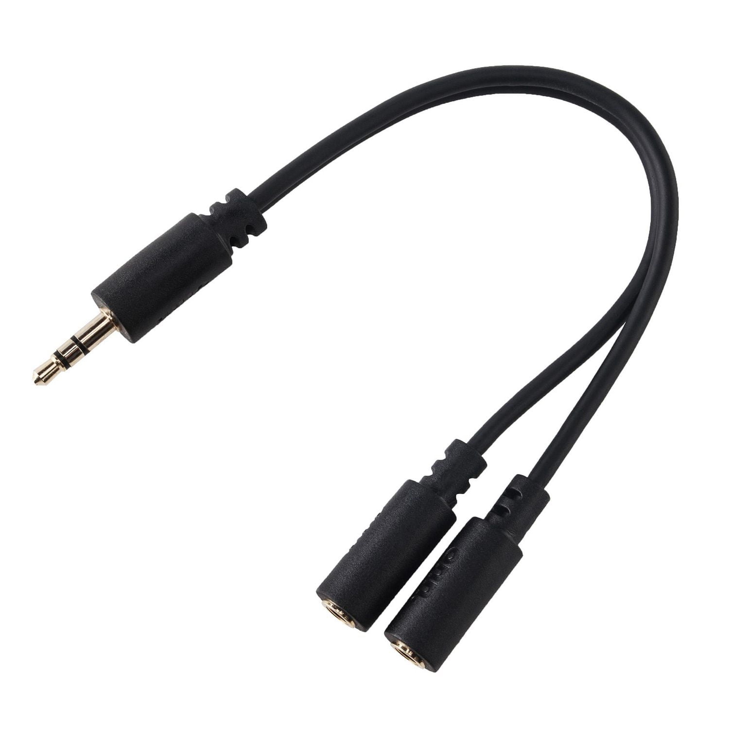 onn. 3.5 mm AUX Splitter for Multiple Users