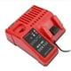 thumbnail image 3 of Cargador de batería de litio de 12 V a 18 V para Milwaukee M12-18C M18 de repuesto, 3 of 10