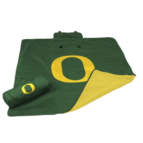 Logo Brands NCAA Oregon All Weather Fleece Blanket