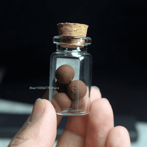 5pcs/Bottle Handmade Sandalwood Fragrance Sachet Balls for Indoor and Car Aroma