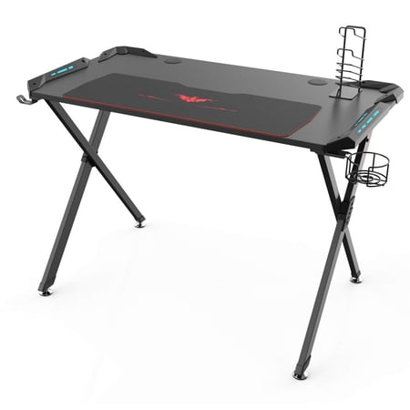 EUREKA ERGONOMIC X1-S Gaming Computer Desk 44.5" Gamer Desk PC Table Gaming Desks