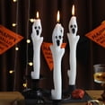 thumbnail image 5 of Halloween Decorations 11 Inch Halloween Ghost Stick Candle,With Floating Phantom Silhouettes, Spooky Altar Centerpiece For Haunted House Séance(Multicolor), 5 of 5