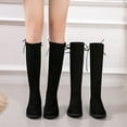 thumbnail image 7 of Fesfesfes Boots for Women Oversized Back Zipper Boots Non-slip Boots With Thick Heels US:9(43), 7 of 7