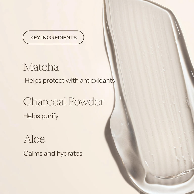 Raw Sugar Deep Cleanse Clarifying Shampoo, Charcoal & Matcha photo 3
