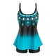 thumbnail image 1 of Talla grande Ombre Imprimir Boyless Boyshort Tankini Traje de baño Rosegal Blusas Tallas Grandes, 1 of 5