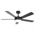 thumbnail image 5 of Vaczon 48" Modern Black Smart Ceiling Fan with Light and Remote for Dining Room and Kitchen, 5 of 13