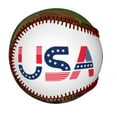 thumbnail image 4 of GETORIUM Custom Baseball, Strike a Patriotic Home Run with Our Official Size and Weight Baseball Featuring a Stunning USA Design 1UNIT – Perfect for Fans and Collectors!, 4 of 7