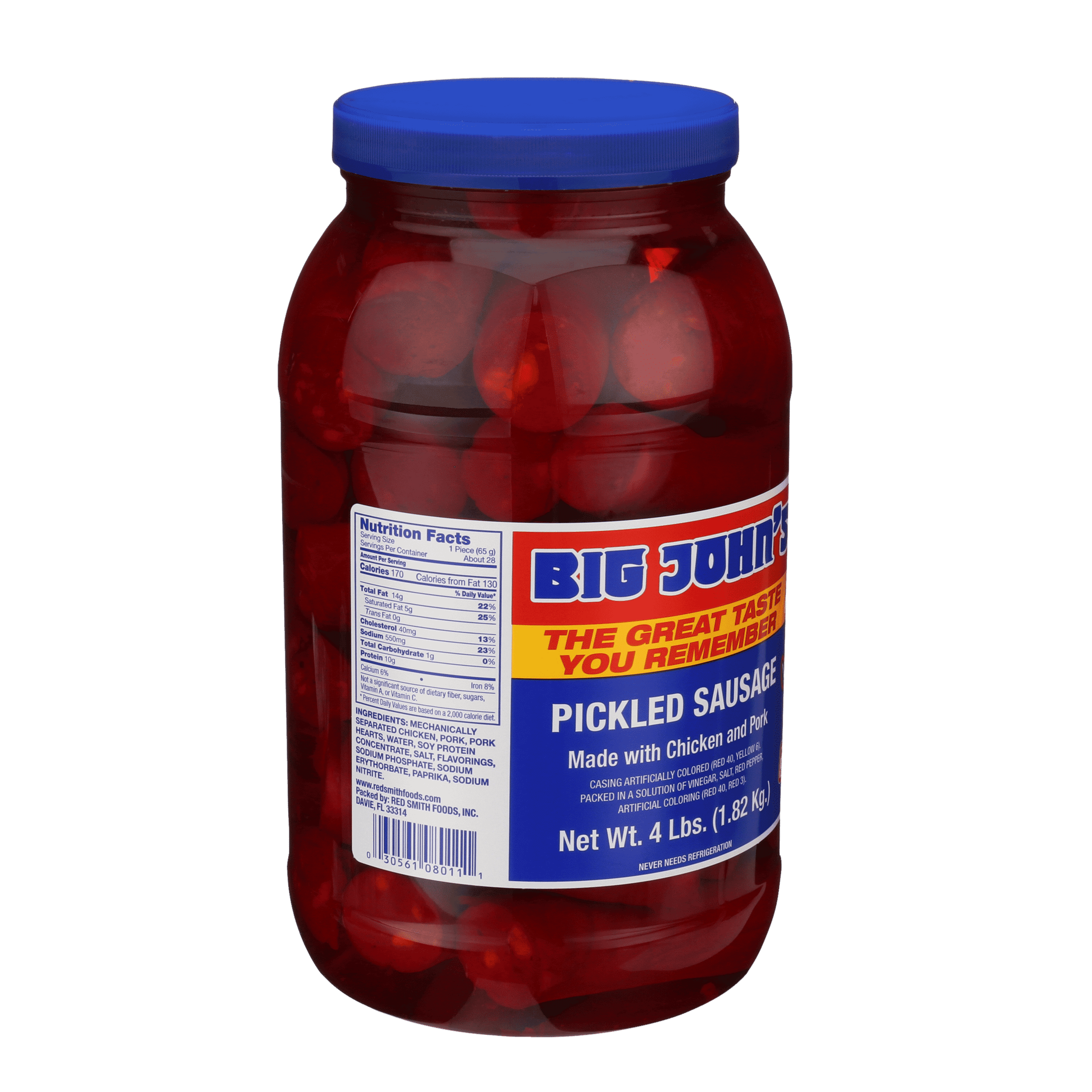 2 Pack Big John s Ready To Eat Pickled Sausage 4lb Jar Walmart 2-pack-big-john-s-ready-to-eat-pickled-sausage-4lb-jar-walmart