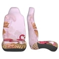 thumbnail image 3 of Sikiie Flamingos In The Tropical Forest Car Seat Protector 2 Pack Car Seat Cushion Mat, Car Seat Covers for SUV, Truck, Van, 3 of 7