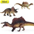 thumbnail image 2 of Figuras de acción de dinosaurio Spinosaurus Triceratops de gran tamaño, modelo salvaje, colección de juguetes educativos cognitivos para niños, regalos para niños, 2 of 5