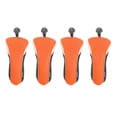 thumbnail image 1 of S SERENABLE 4 Pieces Mesh Golf Hybrid Club with Number Tag Golf Gift Protecter Set Orange, 1 of 9