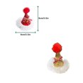 thumbnail image 4 of Inteprter Horquilla de Navidad para niñas y niños, de hilo bonita, adorno para el pelo, decoración para fiesta, decoración para el Kits de decoración para fiestas Oro, 4 of 6