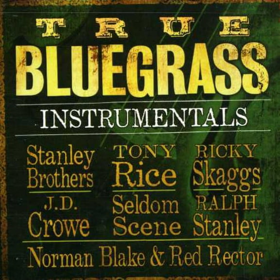 Various Artists - True Bluegrass Instrumentals - Music & Performance - CD