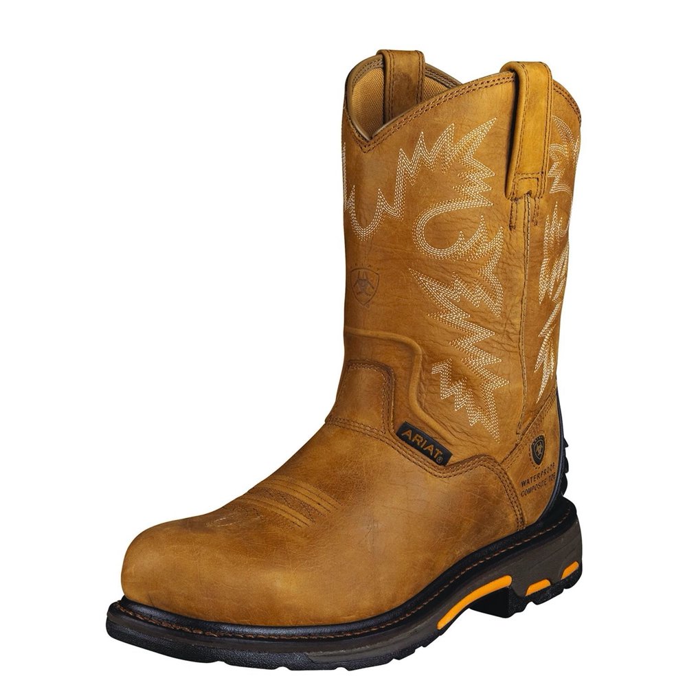 ariat workhog composite toe boots