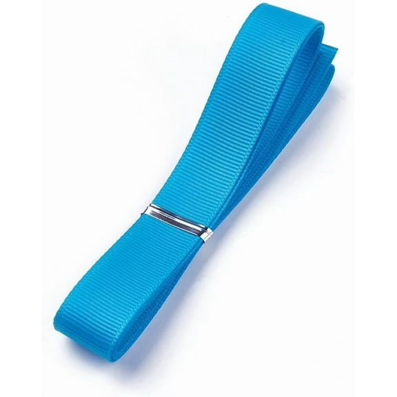10strands Grosgrain Ribbons Polyester Ribbons Blue Series Cyan 5/8 inch(16mm) about 1yard/strand(0.9144m/strand)