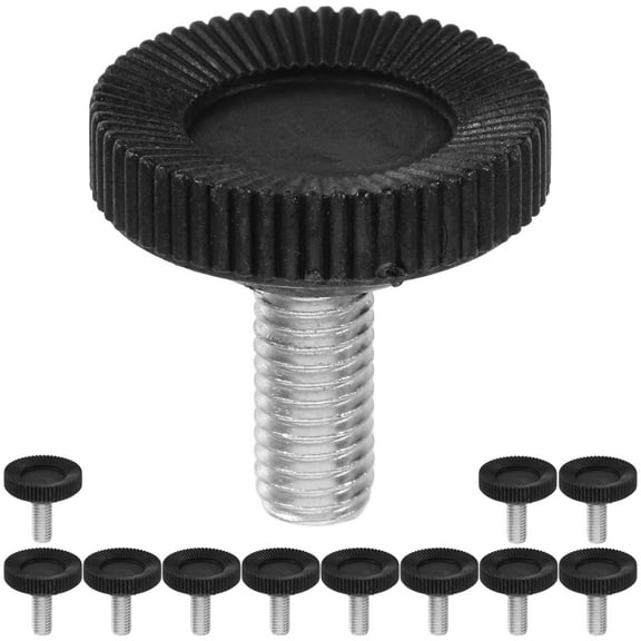 PAMINGONO Furniture Leveler Black Iron 12Pcs Adjustable Furniture Risers