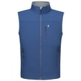 thumbnail image 7 of Little Donkey Andy Men's Lightweight Golf Vest Outerwear Warm Fleece Lining Sleeveless Running Casual Hiking Vests, Blue M, 7 of 7