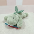 thumbnail image 5 of Dinosaur Plush Pillow Toy, Cute Stuffed Animal Doll, Multi-Purpose Decorative Pillow, Christmas Birthday Halloween Gifts for Girls Boys, Green Dino Plushie, 5 of 6