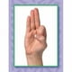 North Star Teacher Ressource Nst9082 Ressource Faisceaux Américains Cartes Alphabet en Langue des Signes – image 4 sur 7
