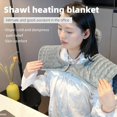 thumbnail image 2 of Manta térmica eléctrica, almohadilla térmica para el hombro, Poncho térmico con 6 ajustes de temperatura, protección contra sobrecalentamiento, lavable, 2 of 3