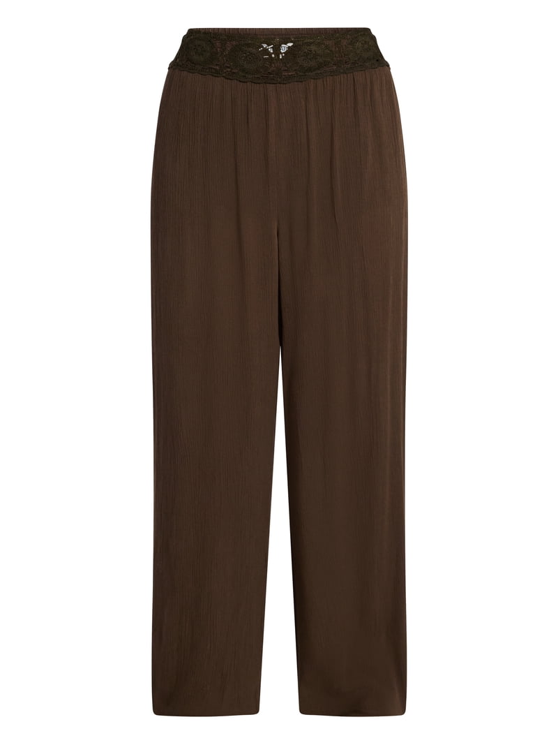 パンツ De tout coeur No Boundaries Crochet Waist Beach Pants, Women's XXS-XXL - Walmart.com