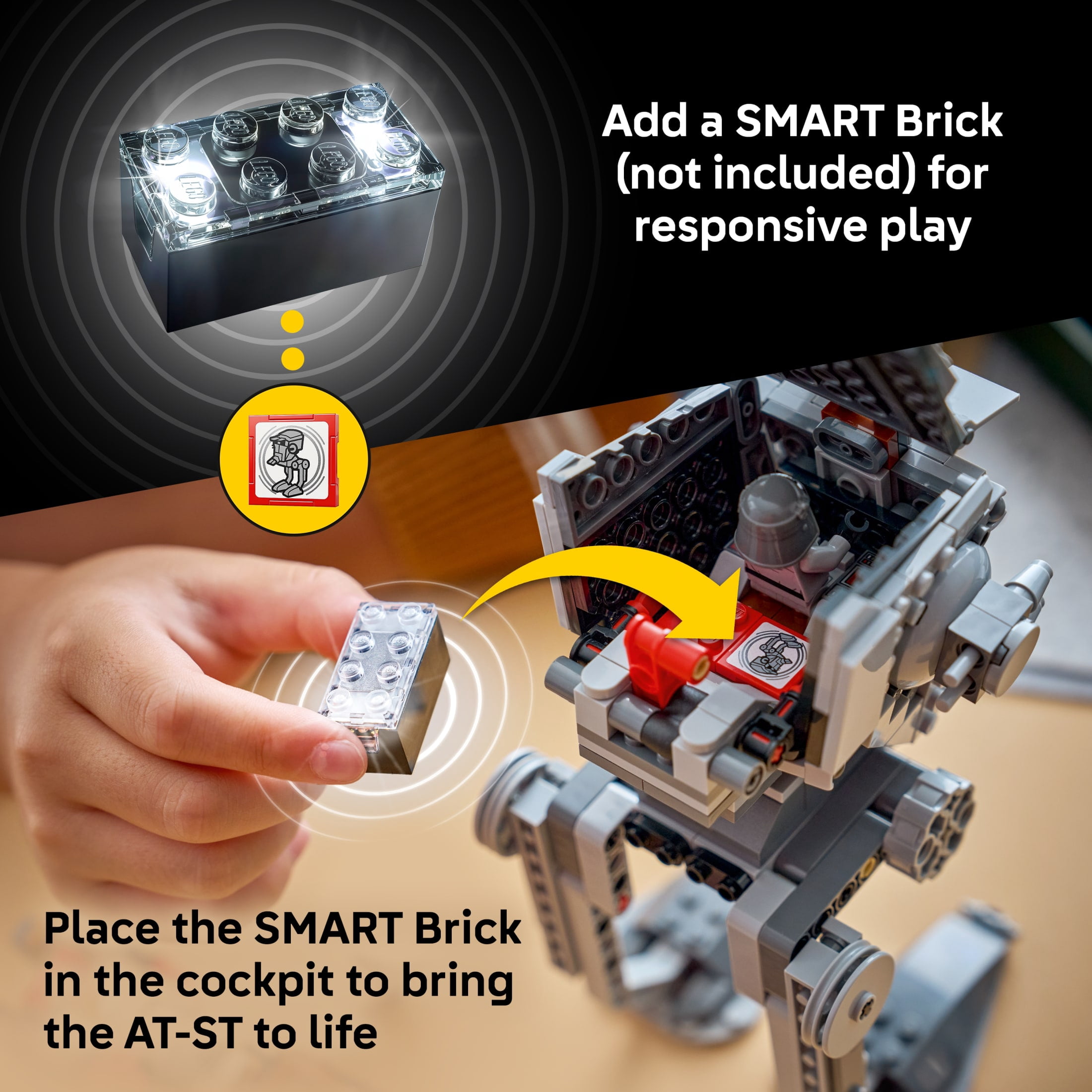 LEGO Star Wars SMART Play: AT-ST Attack on Endor Toy Building Set