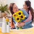 thumbnail image 3 of Figuras de Resina Madre e Hija con Girasoles Yuideary, 3 of 5