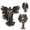 A, variant on Talmudic Judaism Metatron Angel Holding Sacred Flower of Life Geometric Statue