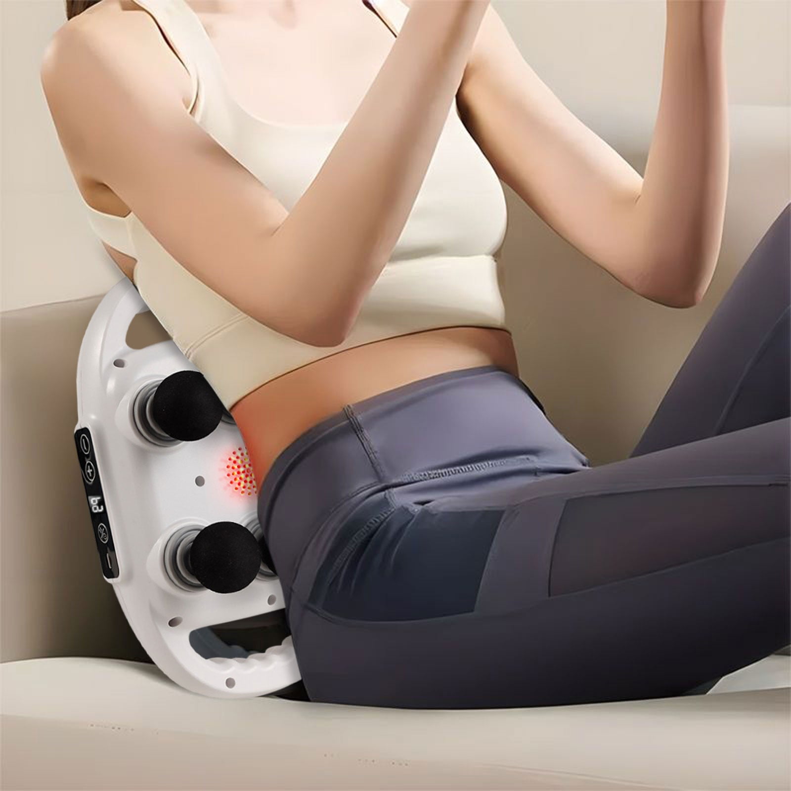 Dongong Powerful 6 Head Massage Fascia Deep Tissue Relaxation Tool For And Enhanced Circulation For Athletes Fitness Enthusiasts