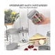 thumbnail image 2 of 4 Pack Overnight Oats Containers With Lids And Spoons, 12 Oz Glass Mason Overnight Oats Jars, 2 of 5