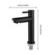 thumbnail image 5 of Grifo De Agua Fría Individual De Acero Inoxidable Grifo De Baño De Flujo Suave Grifo De Fregadero Elegante Conjunto De Grifo Firme Grifo De Lavabo Moderno Para Inodoro De Baño En Casa Inevent HA028016-01, 5 of 6