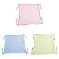 thumbnail image 4 of Ruanlalo Summer Breathable Mesh Cloth Hammock Cage Clasp Hanging Bed for Pet Cat Animal Green L, 4 of 6