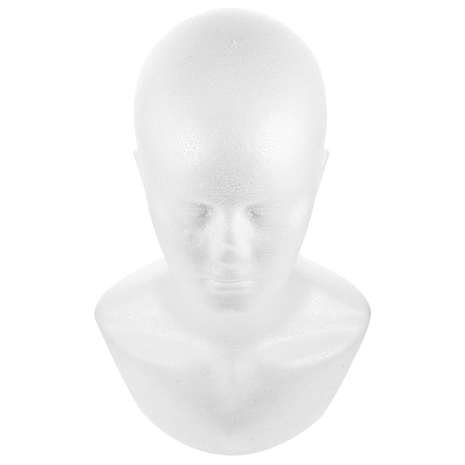 COSMOBETTY Display Heads for Hats Mannequin Head Plastic 1Set