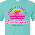 thumbnail image 4 of Inktastic Summer Enjoy the Sunshine Carolina Beach North Carolina Pink T-Shirt, 4 of 5