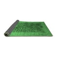 thumbnail image 2 of Ahgly Company Indoor Rectangle Oriental Emerald Green Industrial Area Rugs, 8' x 10', 2 of 4