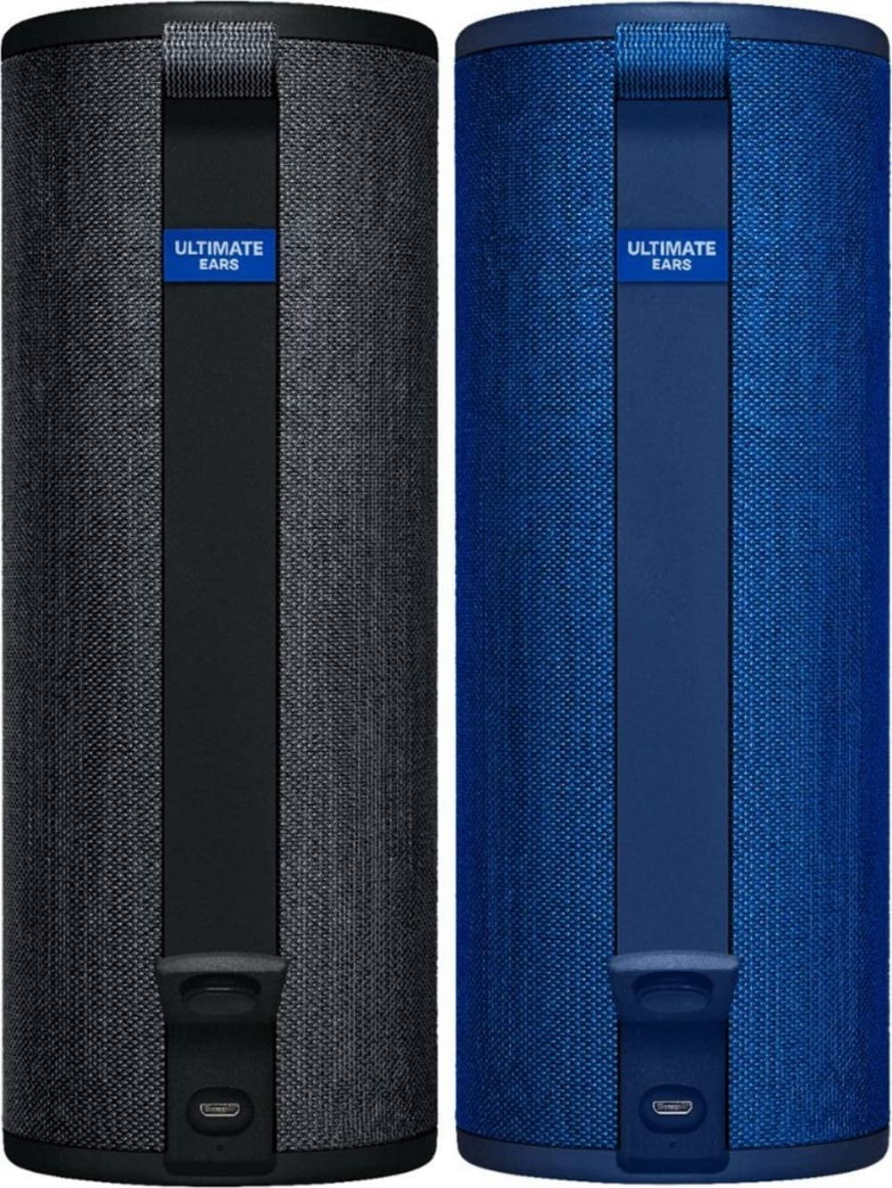 Ultimate Ears MEGABOOM 3 Portable Bluetooth Wireless Waterproof Speaker (2-Pack) - Lagoon Blue/Night Black Ultimate Ears MEGABOOM 3 Portable Bluetooth Wireless Waterproof Speaker (2-Pack) - Lagoon Blue/Night Black