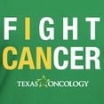 thumbnail image 3 of CafePress - I Can Fight Cancer Women's V Neck Dark T Shirt - Women's V-Neck Dark T-Shirt, 3 of 4