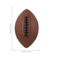 thumbnail image 2 of FONDOTIN 1Pcs Athlete Training Rugby Ball PU Material for Increasing Arm Strength, 2 of 6