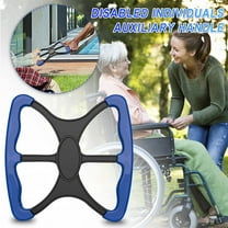 Elderly Disability Lift Standing Aid Tool | Safe Transfer Handle with No-Slip Ergonomic Grip | Portable Mobility Assistance Device | PP Composite | 24.4x17.2x2cm | 1 Pack